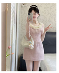 輕奢粉色洋裝