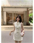 小香風蝴蝶結洋裝